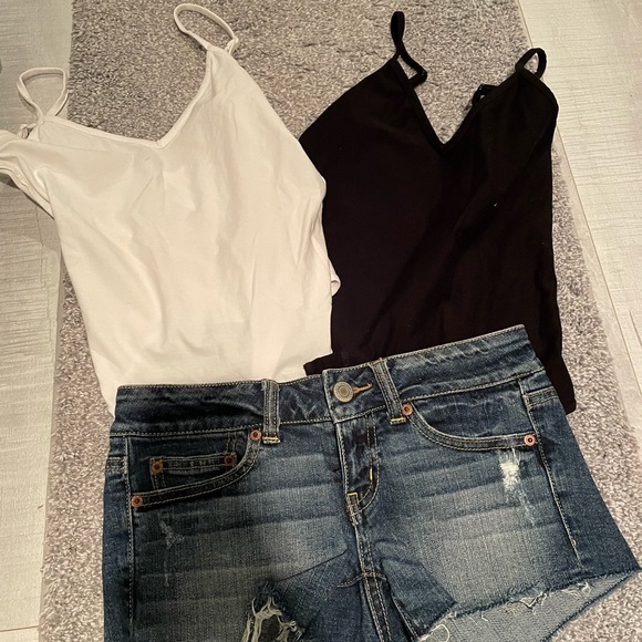 NWOT Bodysuit!🇬🇧Basic white v-neck thong bodysuit - Picture 9 of 10